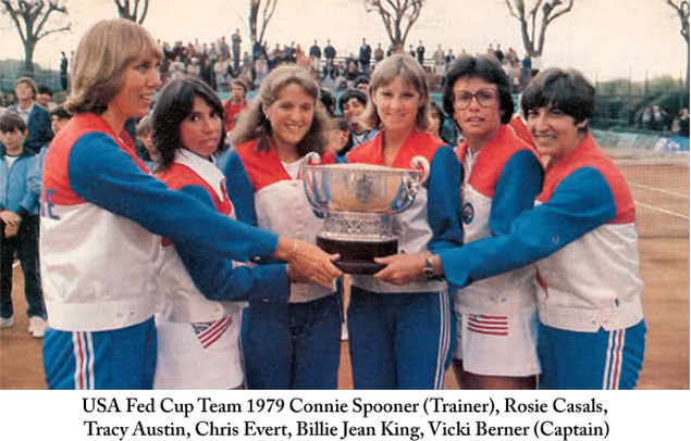 USA Fed Cup Team 1979